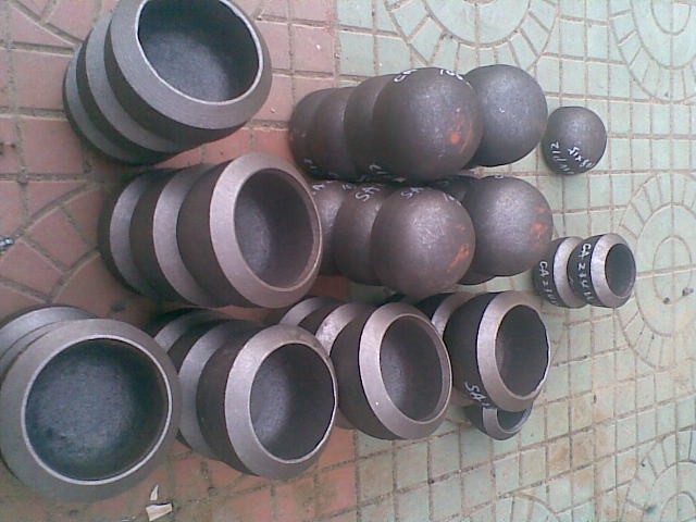 管道堵头用碳钢焊接管帽生产厂家 500