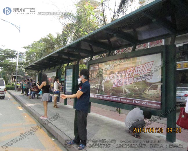 深圳福田区候车亭罗湖区公交站台,南山公交站牌广告投放最新报价
