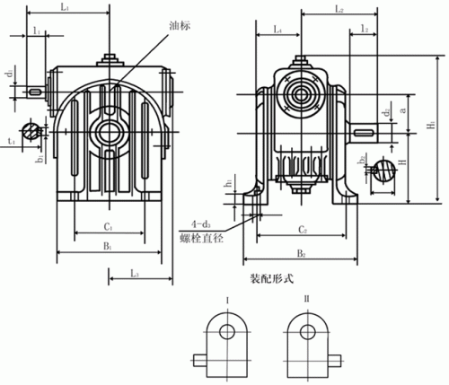 cwo系列圓弧齒蝸輪蝸桿減速機