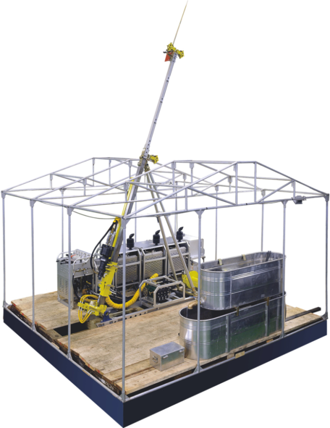 英格尔ep600 便携式全液压岩芯钻机,全球轻便快速钻探领跑者