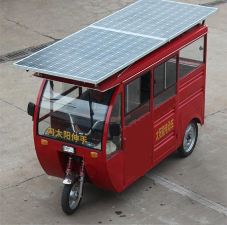 太阳能三轮车