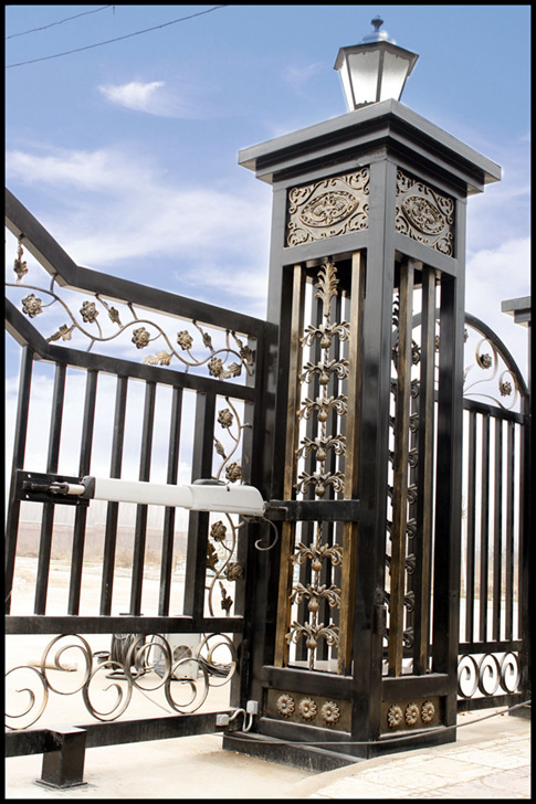 西安铁艺门铁艺大门价格高档别墅铁艺大门制作