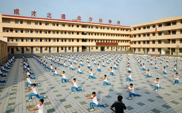 安徽学武术合肥北少林学校武术培训则是人生小满