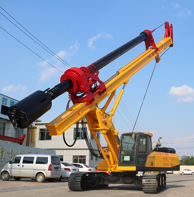 150机锁杆旋挖钻机_50米锁杆旋挖机_利达重工