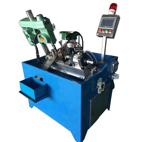 法兰母自动攻丝机 直螺纹全自动攻丝机