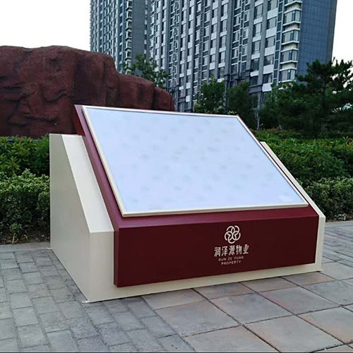 商业区域标识牌