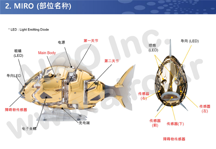 机器鱼miro-5简介