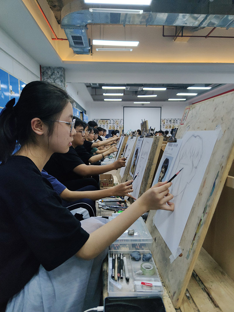 广州单考,围墙画室定制一对一学习计划